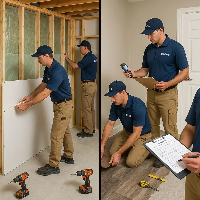 Repairs and Reconstruction process in Porter Heights, TX