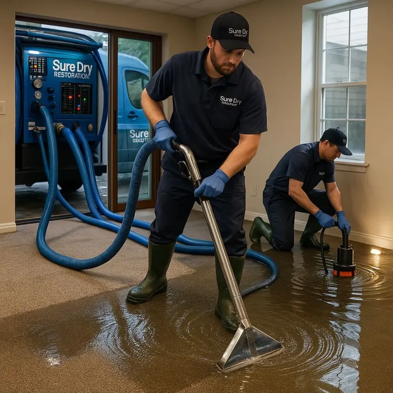 Water Extraction and Removal process in Porter Heights, TX